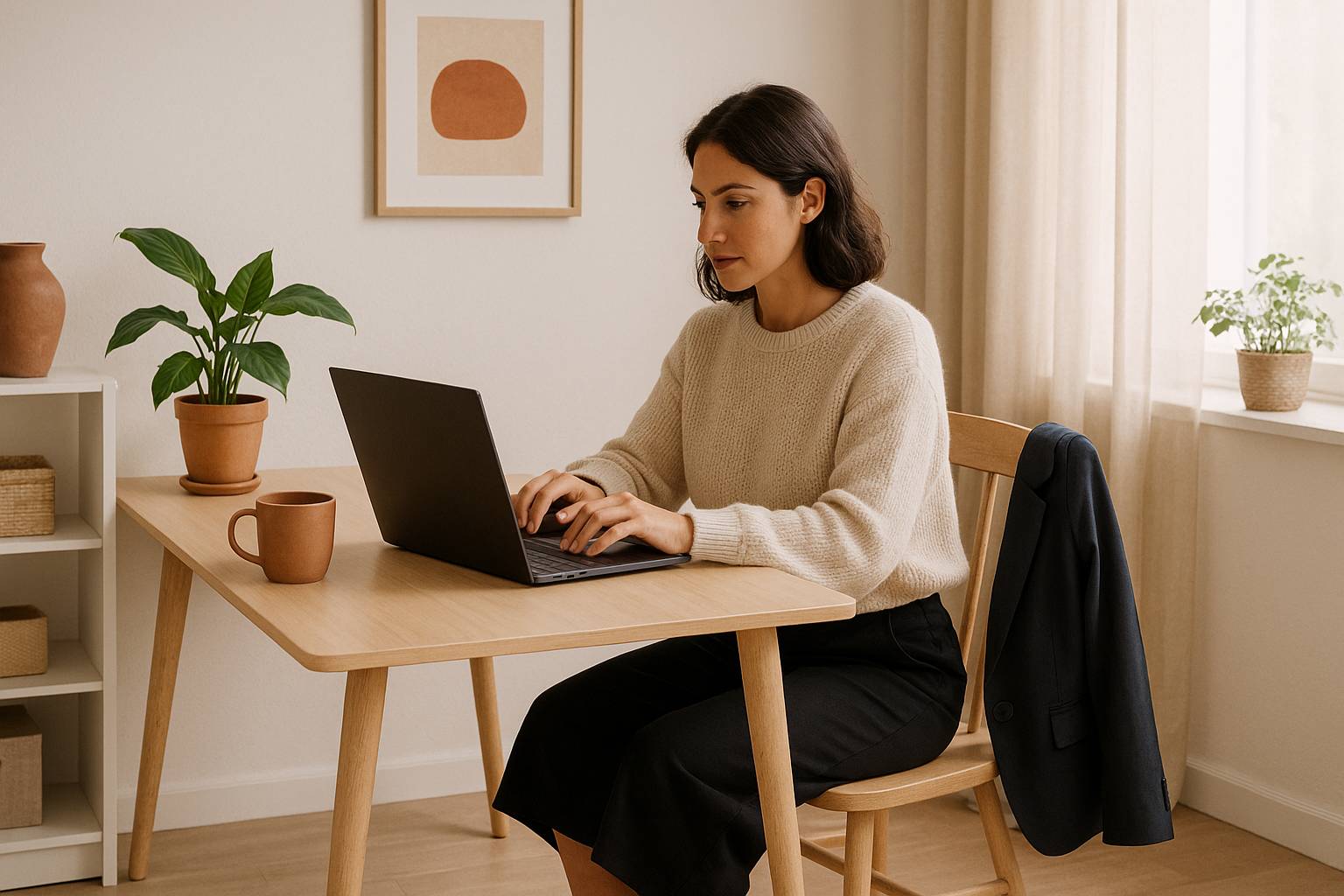 Ideas de looks cómodos para teletrabajar sin perder estilo