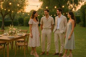 Cómo vestirte para un evento al aire libre: ideas de outfits para verano y jardín